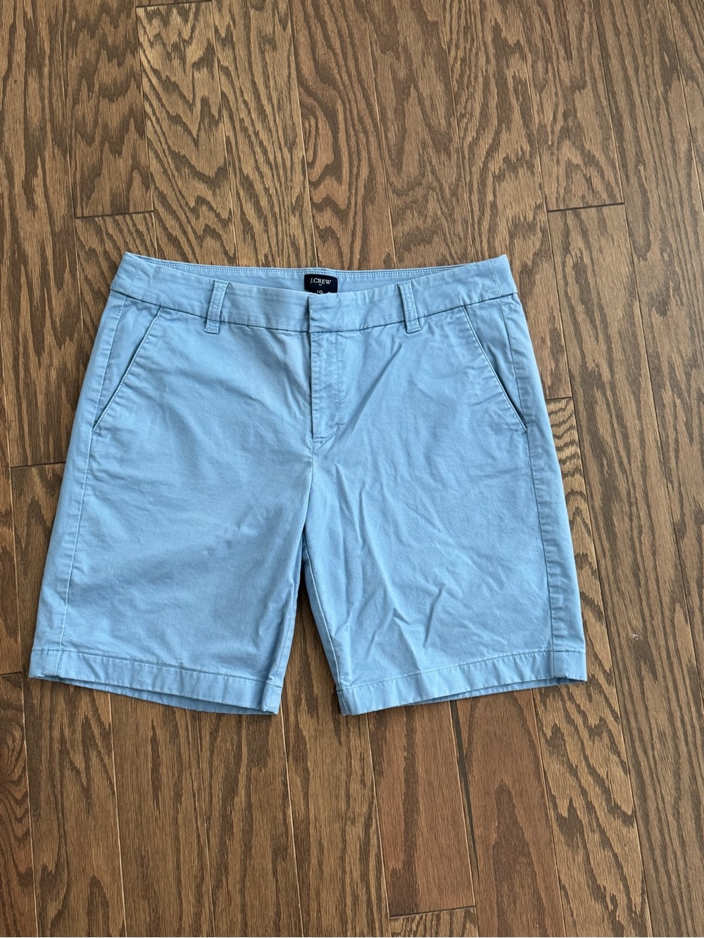J. Crew Light Blue Chino Shorts